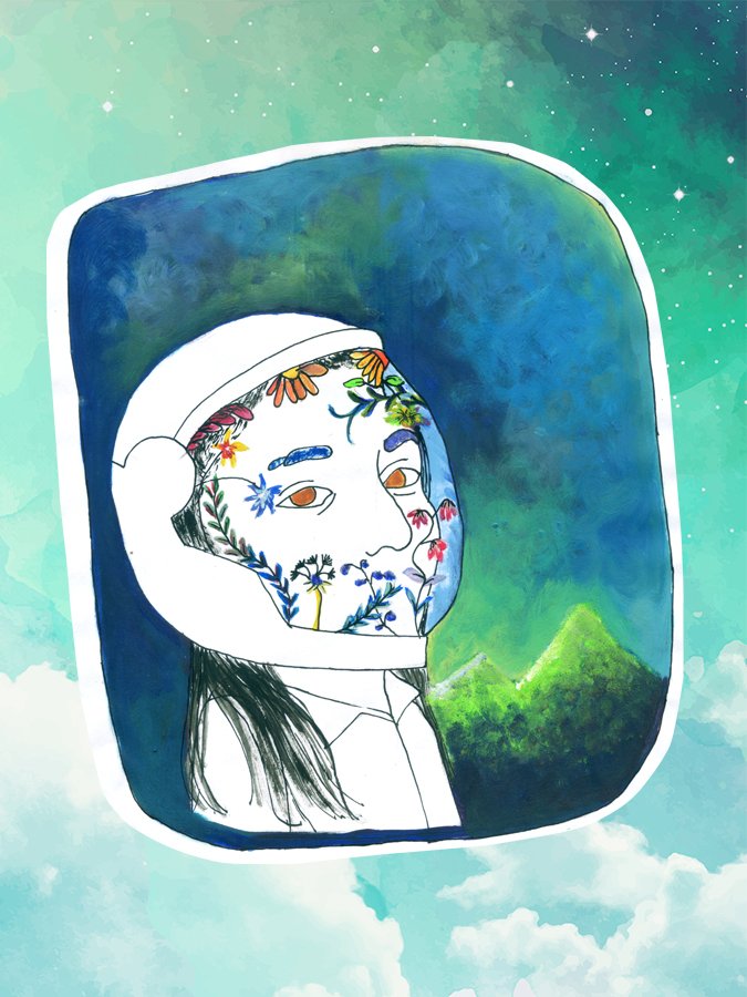  Ilustración de la niña Yemmi Araceli Ramírez Siquín. Foto: cortesía Marilinda Guerrero 